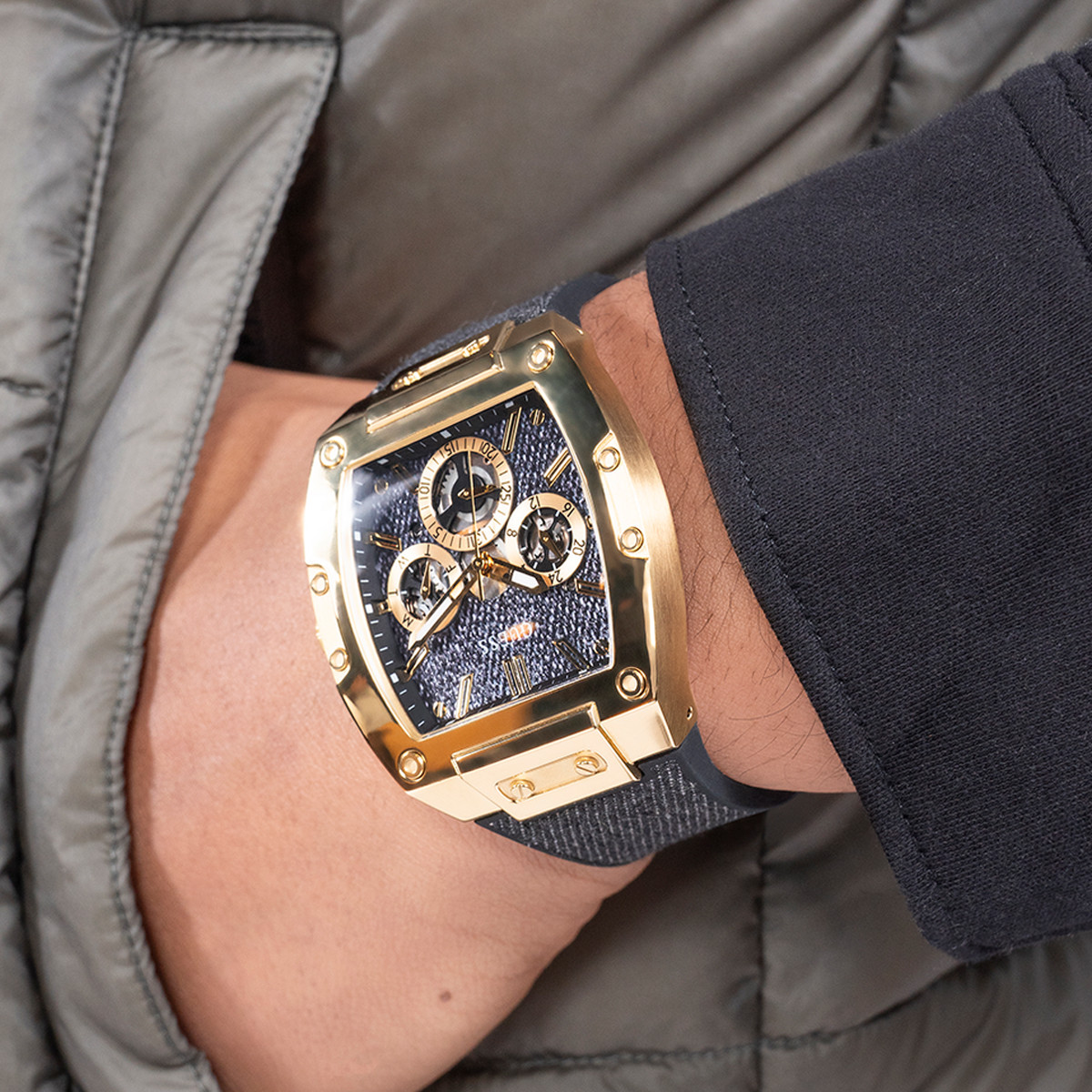 Guess Men's Watch (gw0786g1) - Image 5