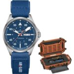 Hamilton Khaki Aviation Pilot Air-Glaciers Edition Textile Strap Blue Dial Automatic H64655941 100M Men's Watch