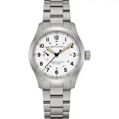 Hamilton Khaki Field Mechanical - Power Reserve (H69509110) Unisex WATCHES