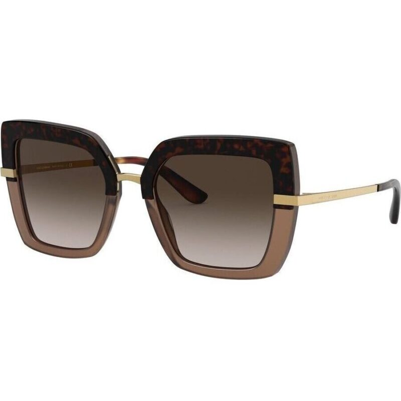 Dolce & Gabbana Half Print Dg 4373 (HALF PRINT DG 4373_3256-13_52) Women EYEWEAR