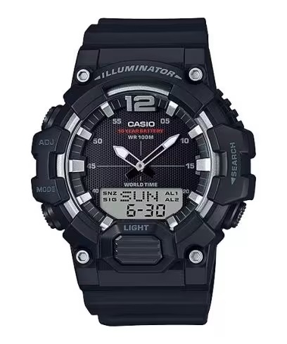 CASIO ILLUMINATOR Black (HDC-700-1AVCF) - Men's Watch 1 Casio Sport Illuminator - Black (HDC-700-1AVCF) Men's Watch