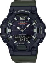 Casio Sport Illuminator - Black. Army Green (HDC-700-3AVCF) Men's Watch