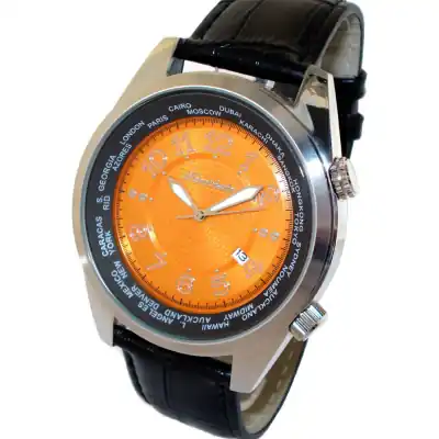 HEINRICHSSOHN Danzig Orange HS1003O Men's Watch