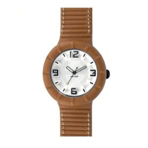 Hip Hop Leather (HWU0205) Unisex Watch