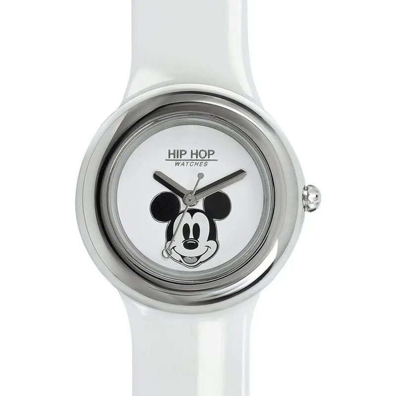 Hip Hop Disney Collection Mickey Metal White (HWU0920) Unisex WATCHES