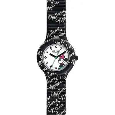 Hip Hop Disney Minnie Writings (HWU1062) Unisex WATCHES