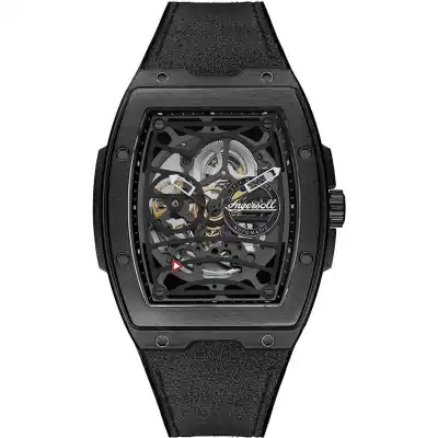 Ingersoll The Challenger Black Skeleton Dial Automatic I12307 Men's Watch