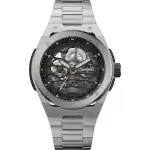 Ingersoll The Springfield Stainless Steel Black Skeleton Dial Automatic I15203 Men's Watch