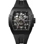 Ingersoll The Play Polyurethane Strap Black Skeleton Dial Automatic I15302 Men's Watch