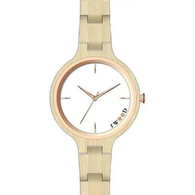 Iwood Real Wood Ladies Watch IW18442001