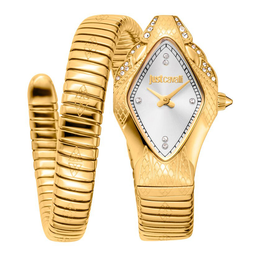 Just Cavalli Signature Snake Ferocious JC1L306M0035 Ladies Watch