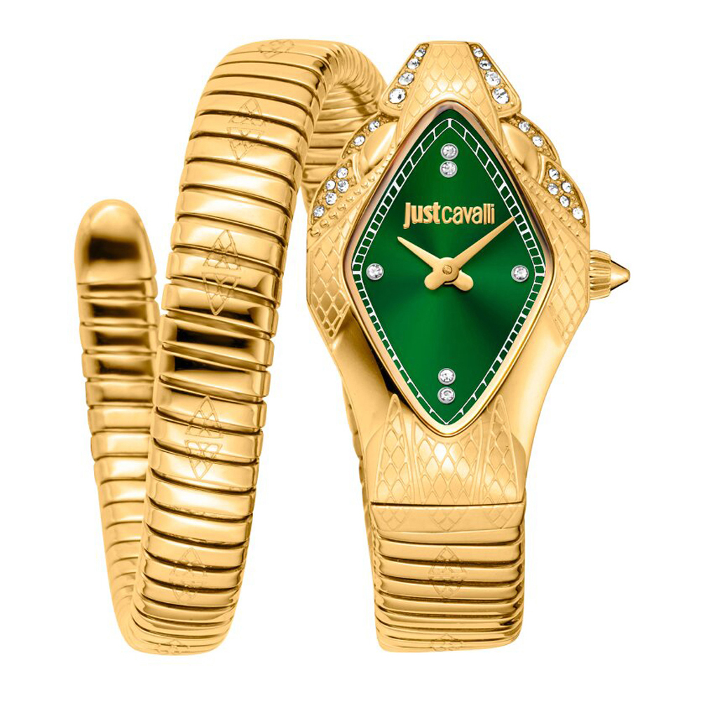 Just Cavalli Signature Snake Ferocious JC1L306M0045 Ladies Watch
