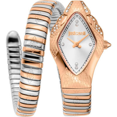Just Cavalli Signature Snake Ferocious JC1L306M0075 Ladies Watch