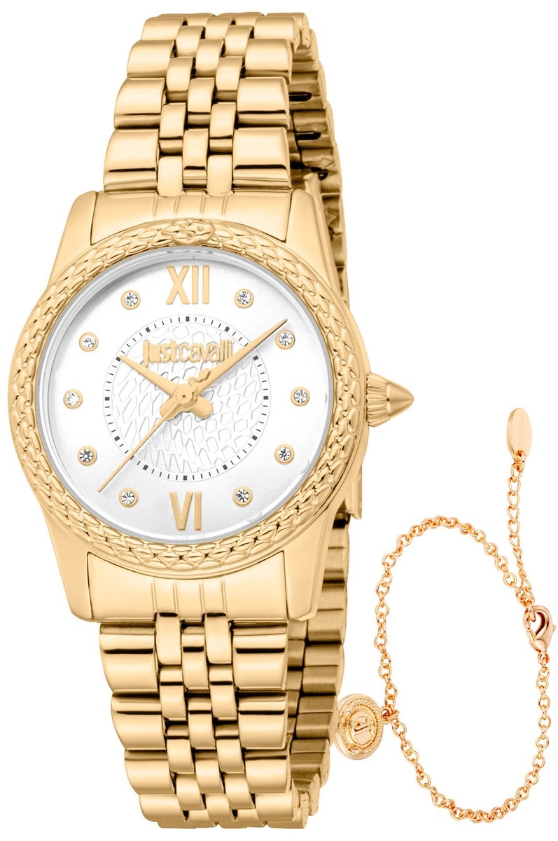 Just Cavalli Animalier Special Pack + Bracelet (JC1L360M0055) Women's Watch