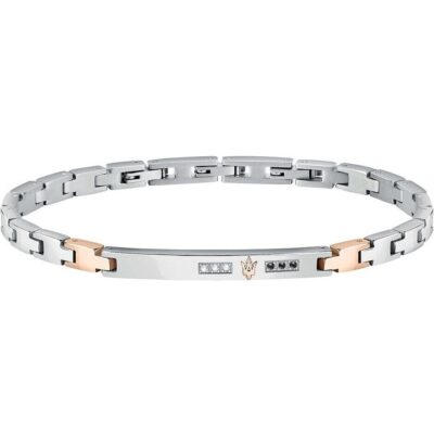 Maserati Jewels Stainless Steel Bracelet JM521ATY11 For Men