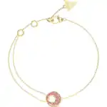 Guess Ladies Bracelet JUBB05227JWYGPKS