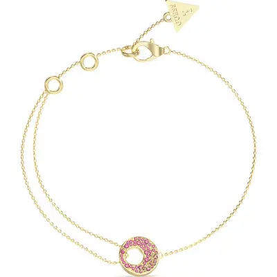 Guess Ladies Bracelet JUBB05227JWYGPKS