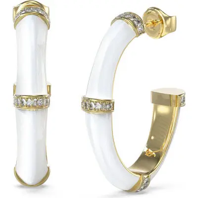 Guess Ladies Earrings JUBE05156JWYGWHTU