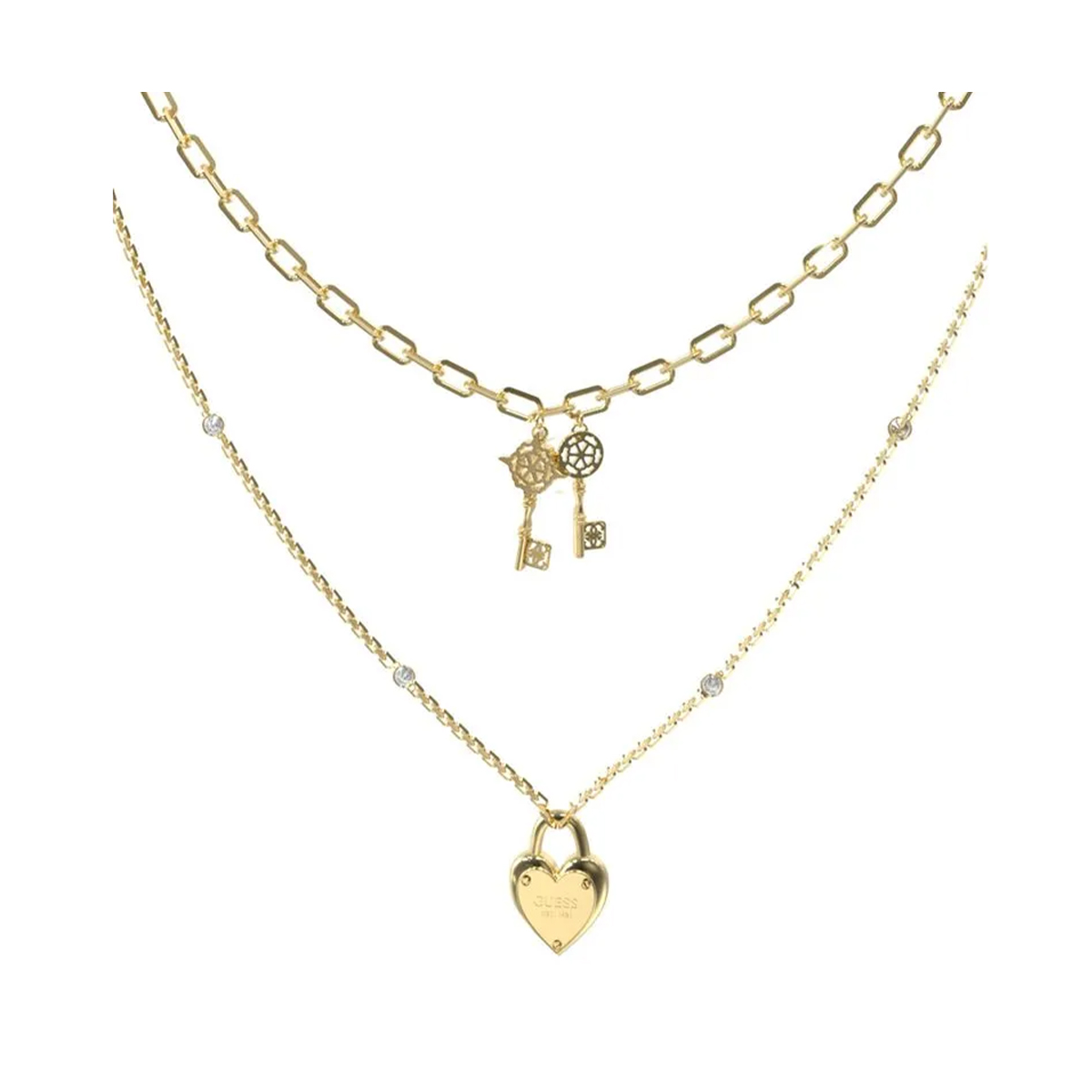 Guess Jewels Women's Necklace (JUBN04216JWYGT-U) - Image 2