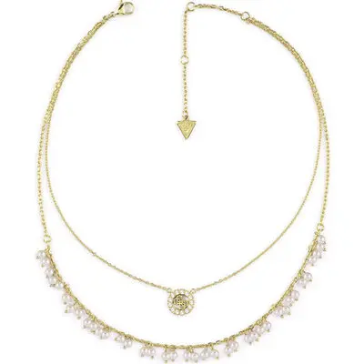 Guess Ladies Necklace JUBN04679JWYGWHTU