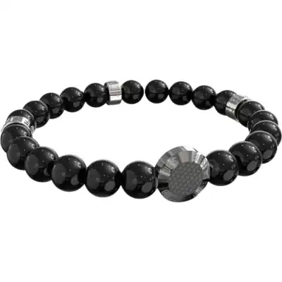 Guess Mens Bracelet JUMB04049JWSTBKTU