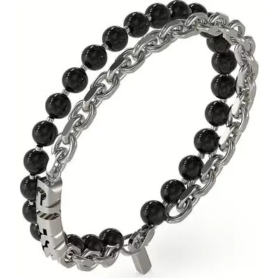 Guess Mens Bracelet JUMB04051JWSTBKS