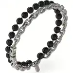 Guess Mens Bracelet JUMB04051JWSTBKXS