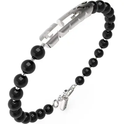 Guess Mens Bracelet JUMB04059JWSTBKS
