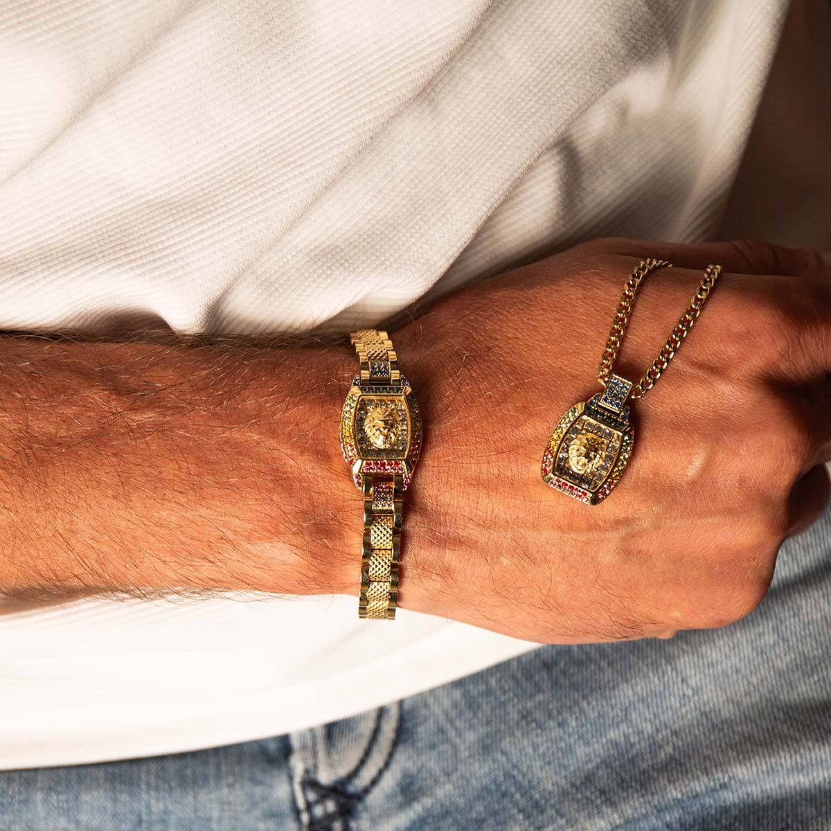 Guess Jewels Men's Bracelet (JUMB05032JWYGMCT-U) - Image 2