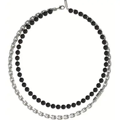 Guess Mens Necklace JUMN04050JWSTBKTU