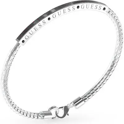 Guess Mens Bracelet JUXB03213JWSTBKS