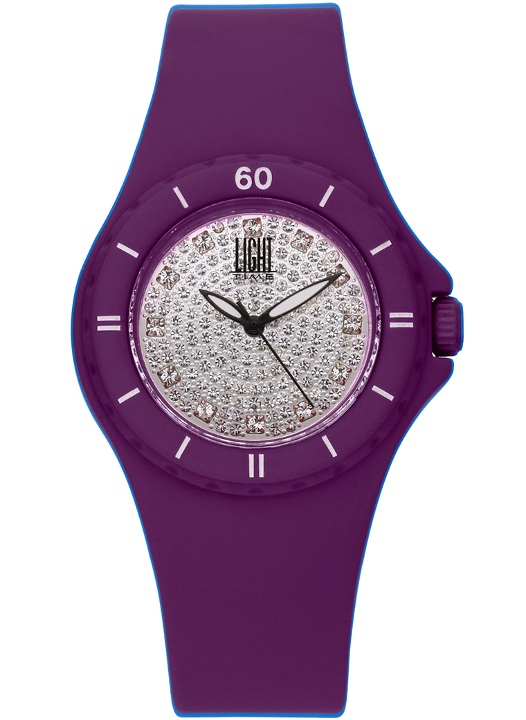 Light Time Lady Diver - Purple (L122VI) Women's Watch