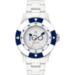 Light Time Poker - White / Blue (L147A) Men WATCHES