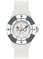 Light Time Poker - White / Grey (L147BS) Men's Watch