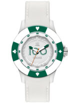 Light Time Poker - White / Green (L147DS) Men's Watch