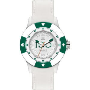 Light Time Poker - White / Green (L147DS) Men WATCHES