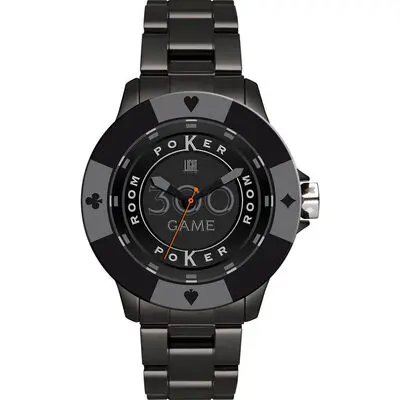 Light Time Poker - All Black (L147F) Men WATCHES