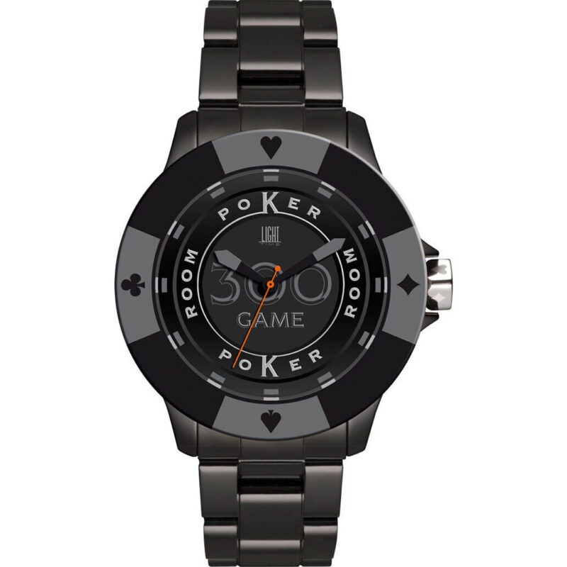 Light Time Poker - All Black (L147F) Men WATCHES