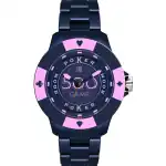 Light Time Poker - Blue / Pink (L147I) Men WATCHES