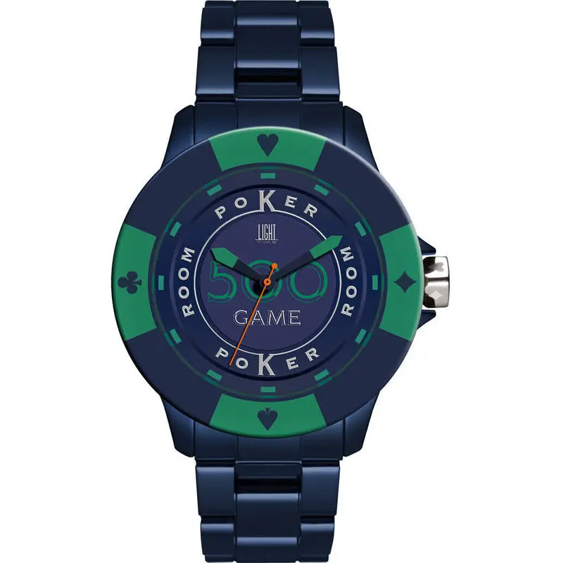 Light Time Poker - Blue / Green (L147L) Men WATCHES Light Time Poker - Blue / Green (L147L) Men WATCHES