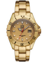 Light Time Diver Gold Aluminium (L152OR) Men's Watch