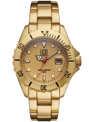 Light Time Diver Gold Aluminium (L152OR) Men's Watch