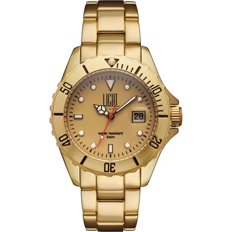 Light Time Diver Gold Aluminium (L152OR) Men WATCHES