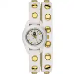 Light Time Punk - White / Gold (L169BG) Women WATCHES