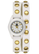 Light Time Punk - White / Gold (L169BG) Women's Watch