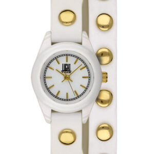 Light Time Punk - White / Gold (L169BG) Women WATCHES