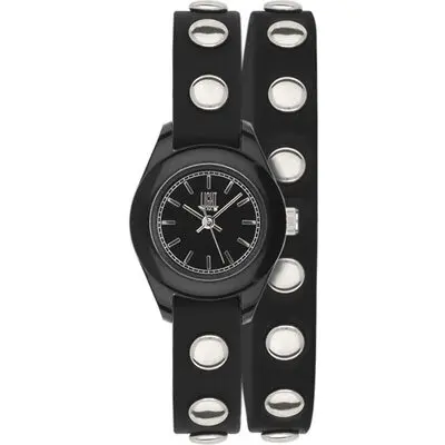 Light Time Punk - Black - Silver (L169NE) Women WATCHES