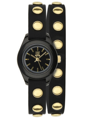 Light Time Punk - Black / Gold (L169NG) Women's Watch