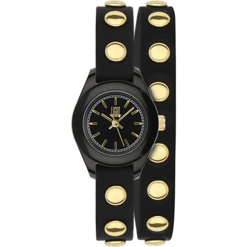 Light Time Punk - Black / Gold (L169NG) Women WATCHES