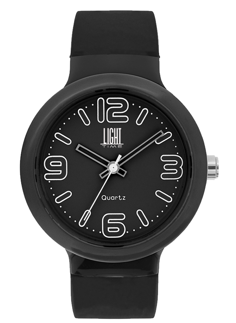 Light Time Europe - Black (L177B) Unisex Watch